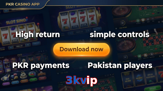 Main screen of 3Kvip gamedownload page for PK players