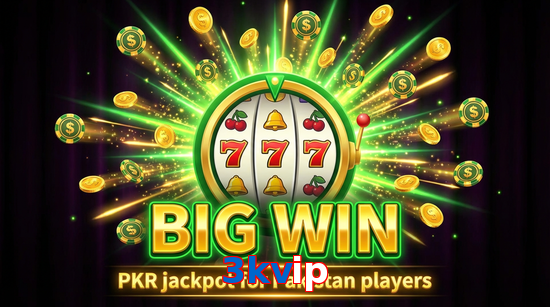 Big win animation on 3Kvip slot game